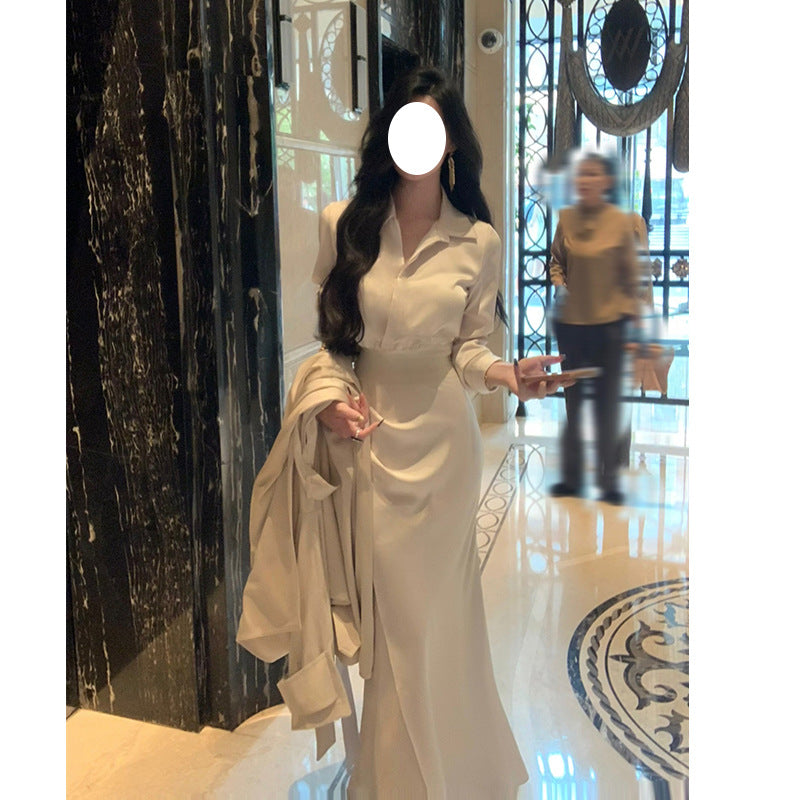 Tenue chemise de style français pour femme