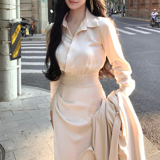 Tenue chemise de style français pour femme